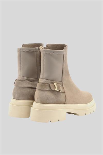 Santoni Kadın Kısa Süet Bot Kahverengi