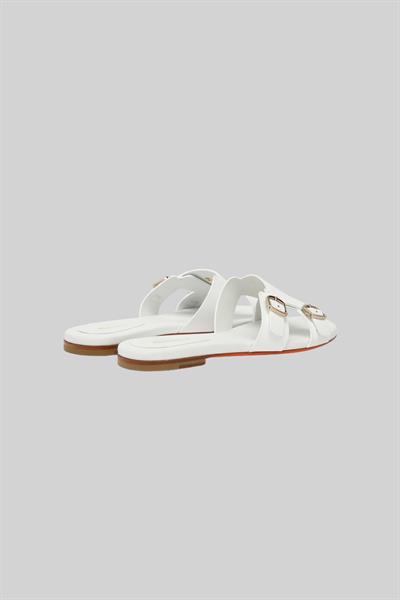Santoni Kadın Topuklu Ayakkabı Beyaz