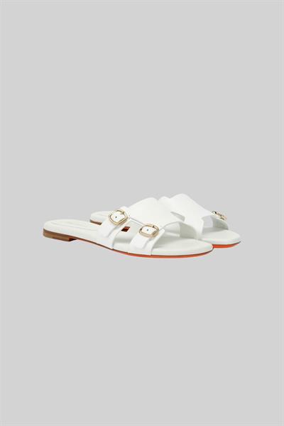 Santoni Kadın Topuklu Ayakkabı Beyaz