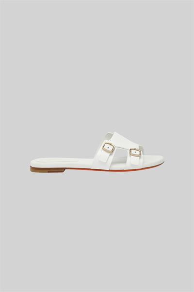 Santoni Kadın Topuklu Ayakkabı Beyaz