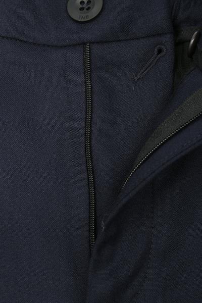 Tombolini Erkek Elastik Bel Bantlı Slim Fit Pantolon Siyah