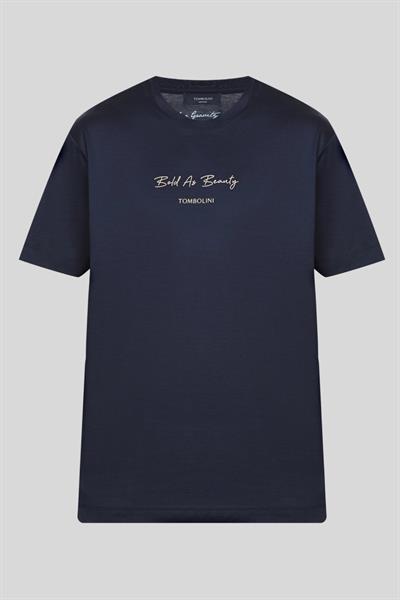 Tombolini Erkek Kısa T-Shirt Lacivert