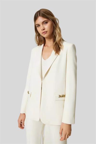 Twinset Kadın Blazer Beyaz