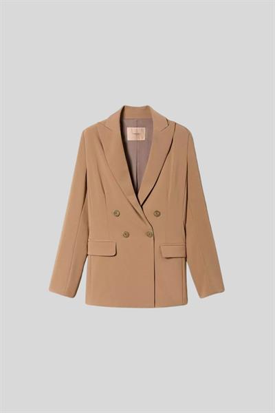 Twinset Kadın Blazer Kahverengi