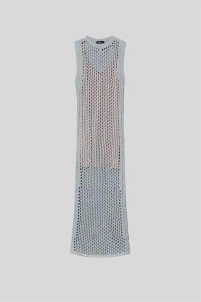 Twinset Kadın Elbise Gümüş