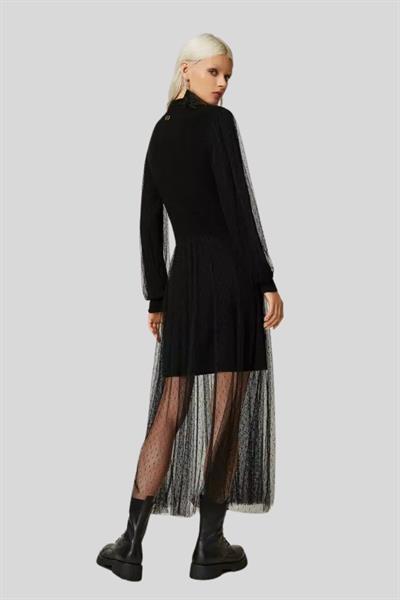 Twinset Kadın Elbise Siyah