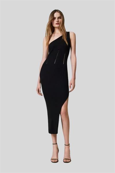 Twinset Kadın Elbise Siyah