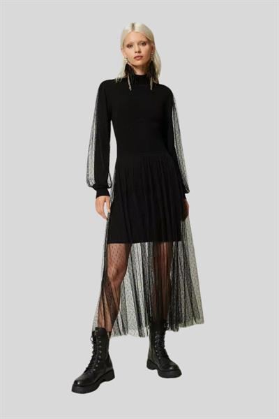 Twinset Kadın Elbise Siyah