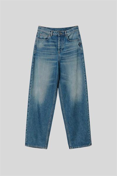 Twinset Kadın Jean Pantolon Mavi