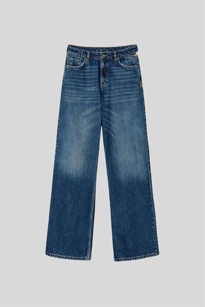 Twinset Kadın Jean Pantolon Mavi