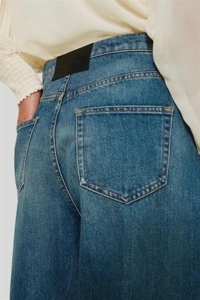 Twinset Kadın Jean Pantolon Mavi