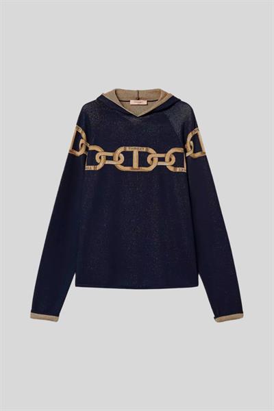 Twinset Kadın Kazak Lacivert