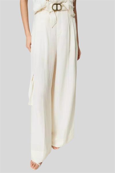 Twinset Kadın Pantolon Bej