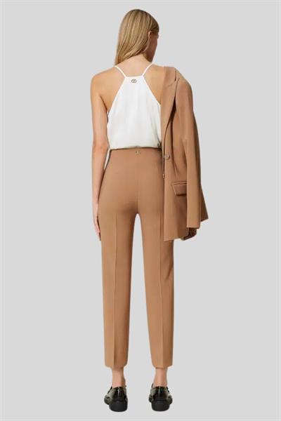 Twinset Kadın Pantolon Kahverengi