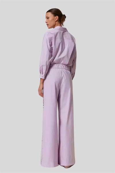Twinset Kadın Pantolon Lila