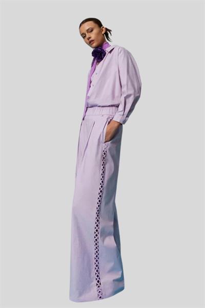 Twinset Kadın Pantolon Lila