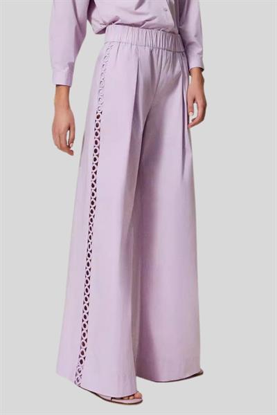 Twinset Kadın Pantolon Lila