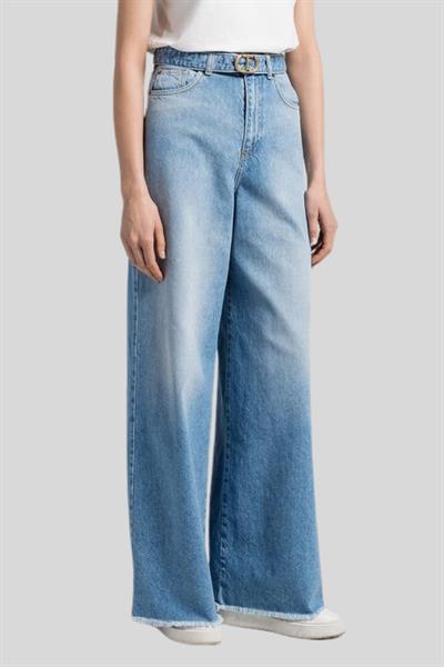 Twinset Kadın Pantolon Mavi