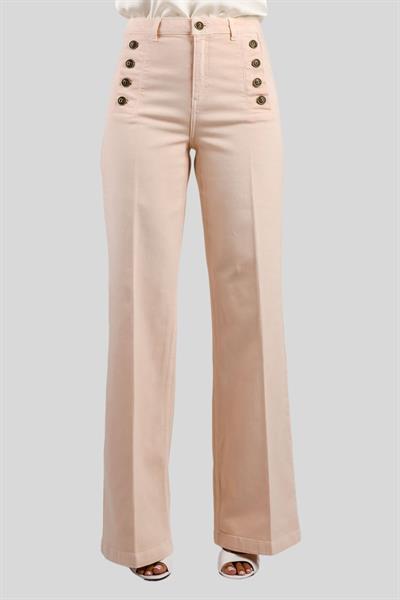 Twinset Kadın Pantolon Pudra