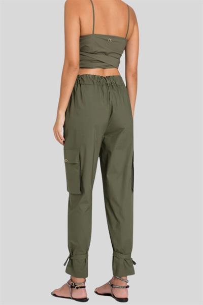 Twinset Kadın Pantolon Yeşil