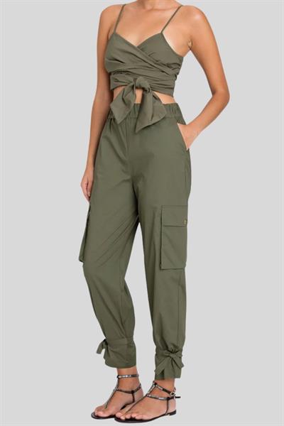 Twinset Kadın Pantolon Yeşil