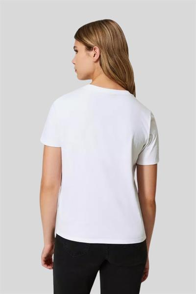 Twinset Kadın T-Shirt Beyaz