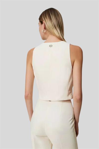 Twinset Kadın Yelek Bej