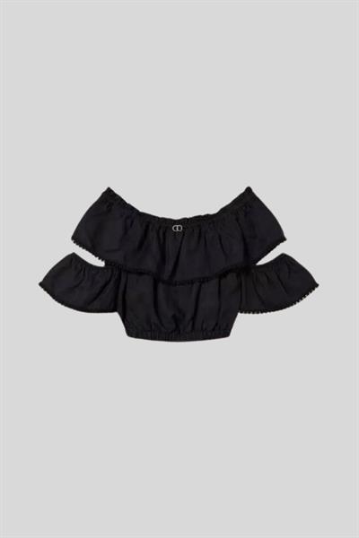 Twinset Kız Çocuk Body Siyah