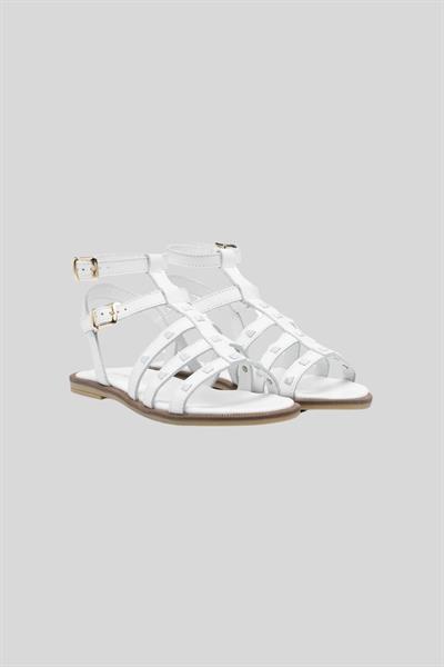 Twinset Kız Çocuk Sandalet Beyaz