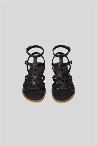 Twinset Kız Çocuk Sandalet Siyah