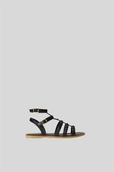 Twinset Kız Çocuk Sandalet Siyah