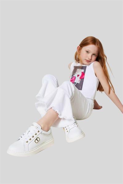 Twinset Kız Çocuk Sneaker Beyaz