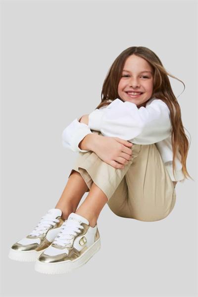 Twinset Kız Çocuk Spor Ayakkabı Beyaz