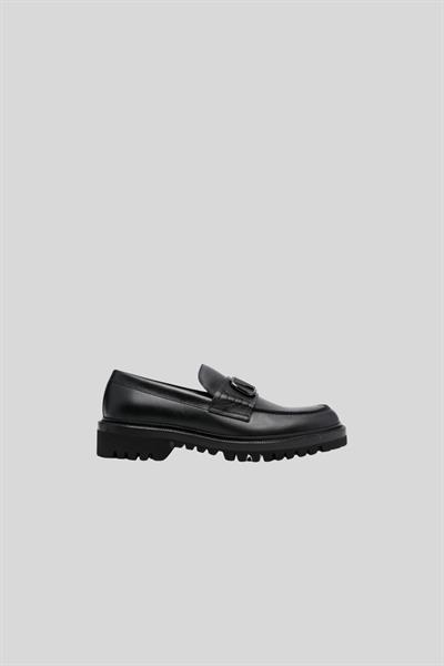 Valentino Erkek Loafer  Ayakkabı Siyah