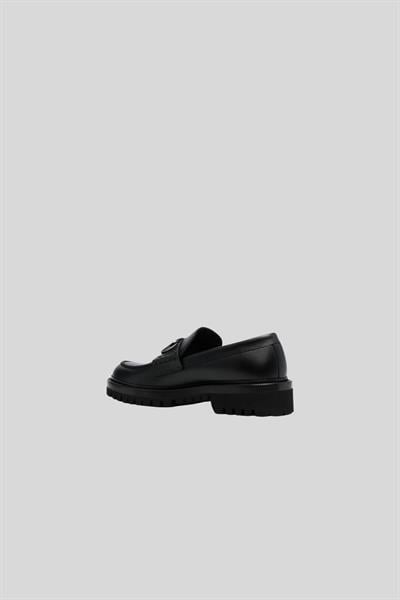 Valentino Erkek Loafer  Ayakkabı Siyah