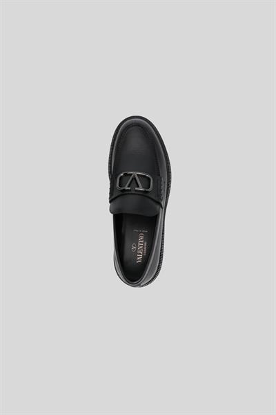 Valentino Erkek Loafer  Ayakkabı Siyah