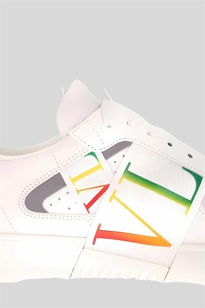 Valentino Erkek Spor Ayakkabı Beyaz