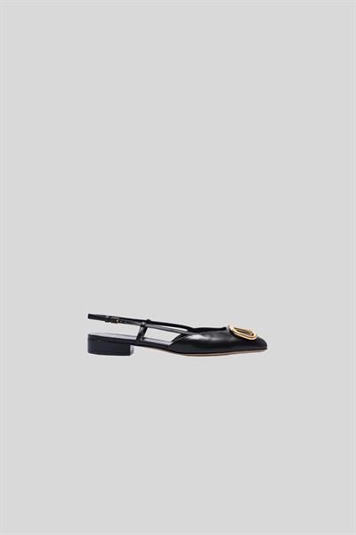 Valentino Kadın Askılı Ayakkabı Siyah