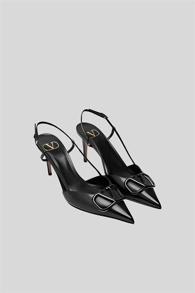 Valentino Kadın Topuklu Ayakkabı Siyah