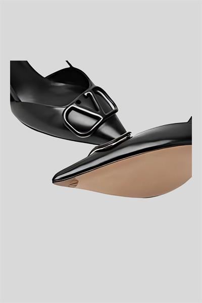 Valentino Kadın Topuklu Ayakkabı Siyah