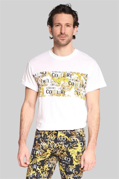 Versace J.Couture Erkek T-Shirt Beyaz