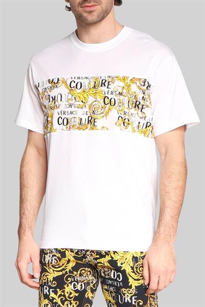 Versace J.Couture Erkek T-Shirt Beyaz