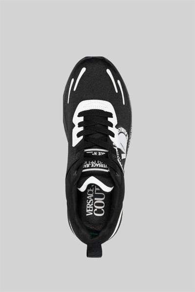 Versace Jeans Couture Erkek Dynamic Low Spor Ayakkabı Siyah