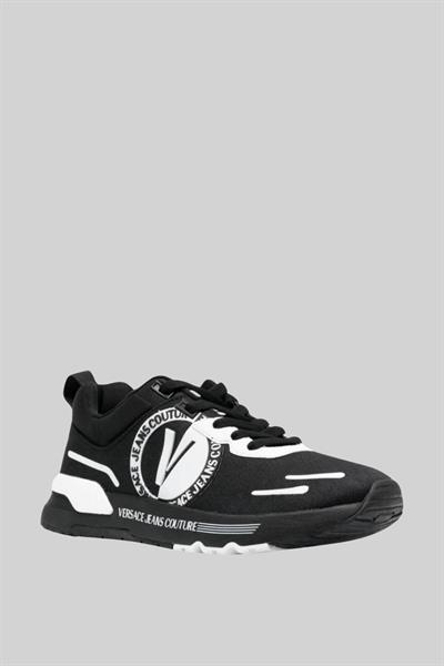 Versace Jeans Couture Erkek Dynamic Low Spor Ayakkabı Siyah