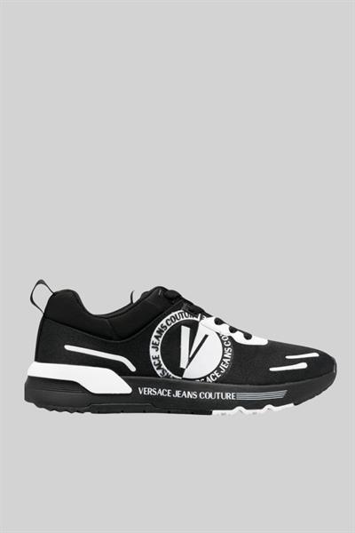 Versace Jeans Couture Erkek Dynamic Low Spor Ayakkabı Siyah