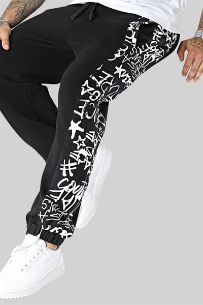 Versace Jeans Couture Erkek Eşofman Alt Siyah