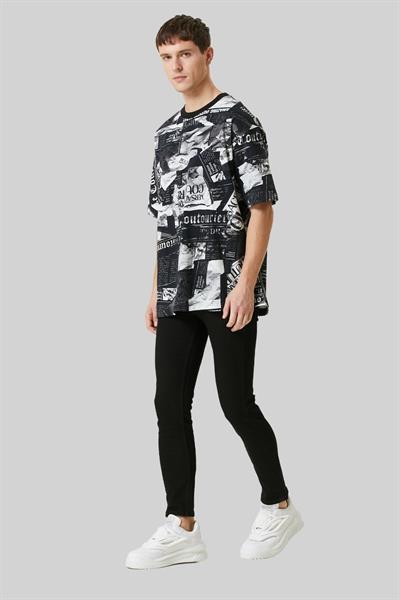Versace Jeans Couture Erkek Jean Pantolon Siyah