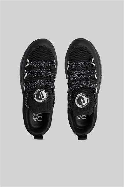 Versace Jeans Couture Erkek Logolu Sneaker Ayakkabı Siyah 899