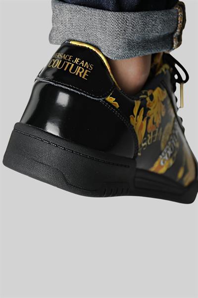 Versace Jeans Couture Erkek Spor Ayakkabı Siyah
