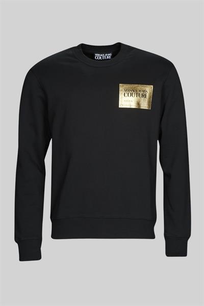 Versace Jeans Couture Erkek Uzun Kollu Sweatshirt Siyah